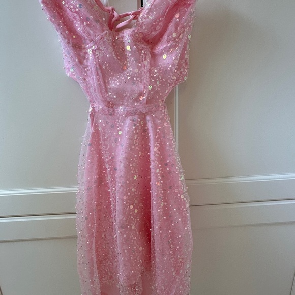 Lucy in the sky pink dress xxs - Picture 4 of 4